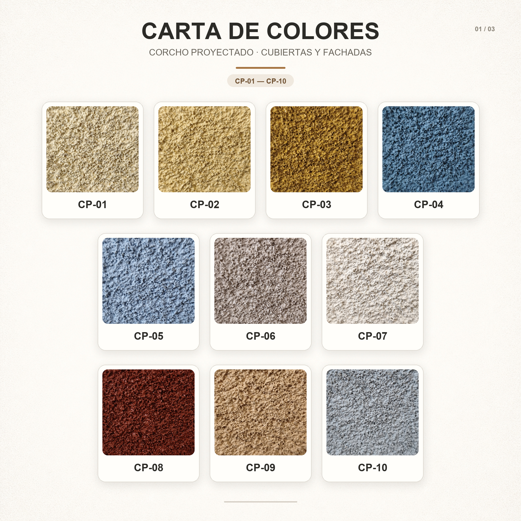 Corcho Natural Proyectado Cubiertas y Fachadas ECO - Imagen 7