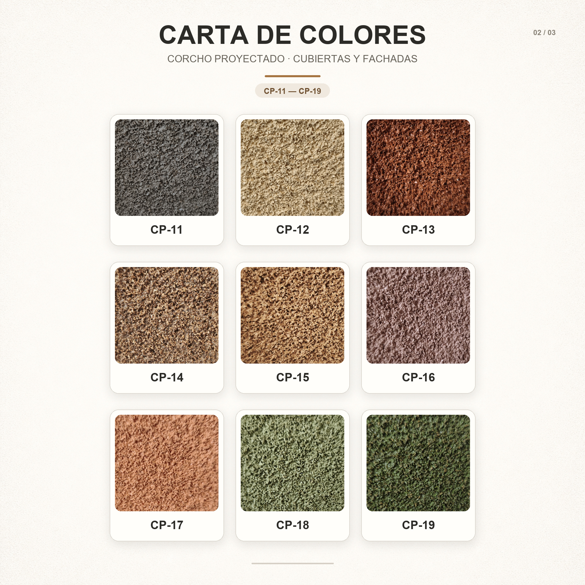 Corcho Natural Proyectado Cubiertas y Fachadas ECO - Imagen 8