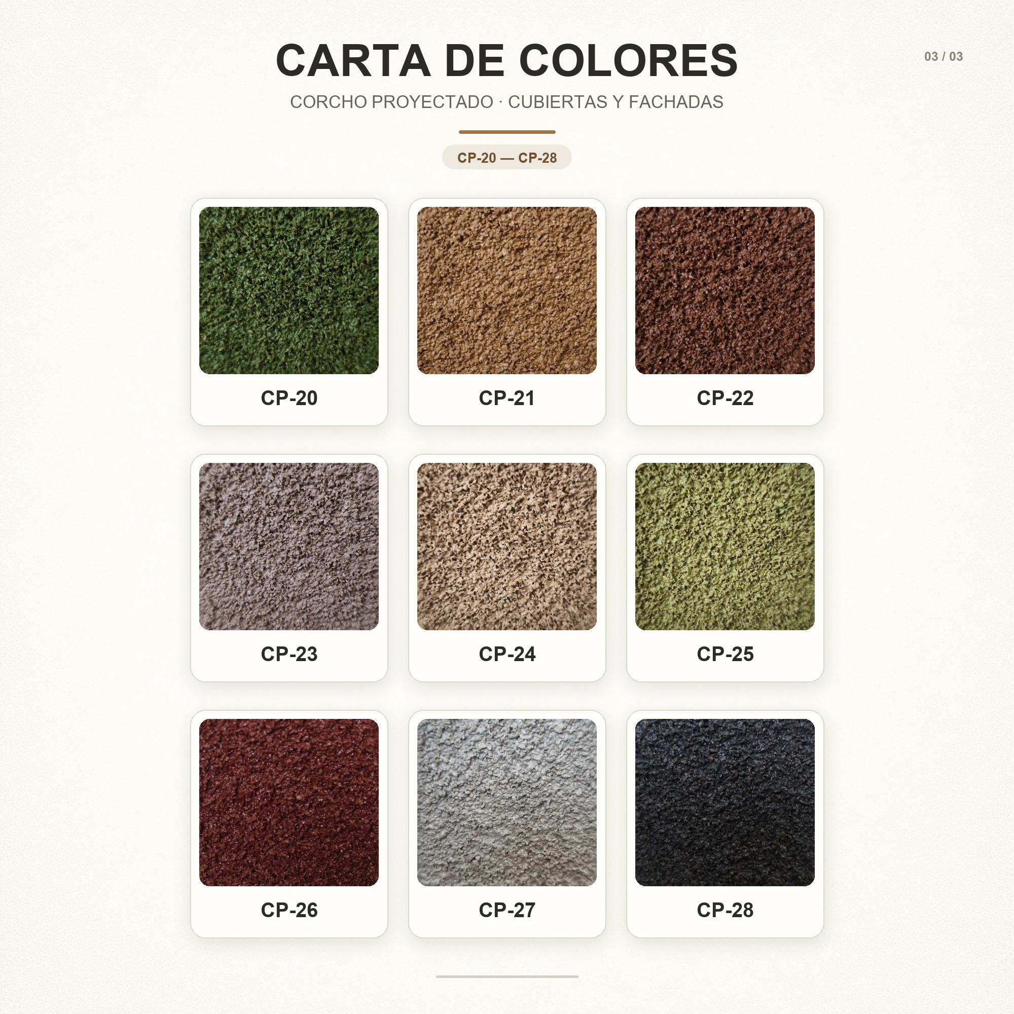 Corcho Natural Proyectado Cubiertas y Fachadas ECO - Imagen 9