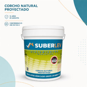 Corcho Natural Proyectado Cubiertas y Fachadas