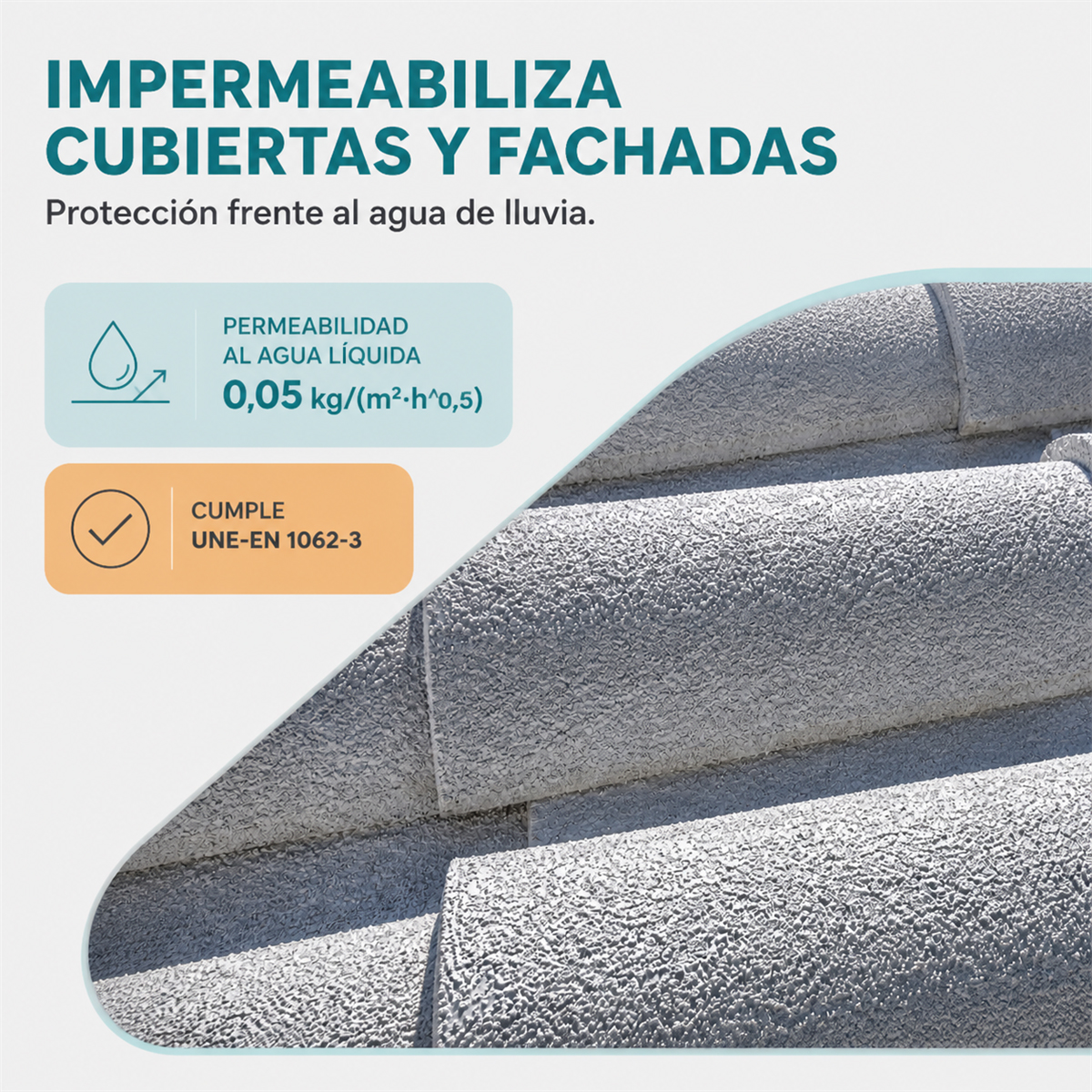 Corcho Natural Proyectado Cubiertas y Fachadas - Imagen 2