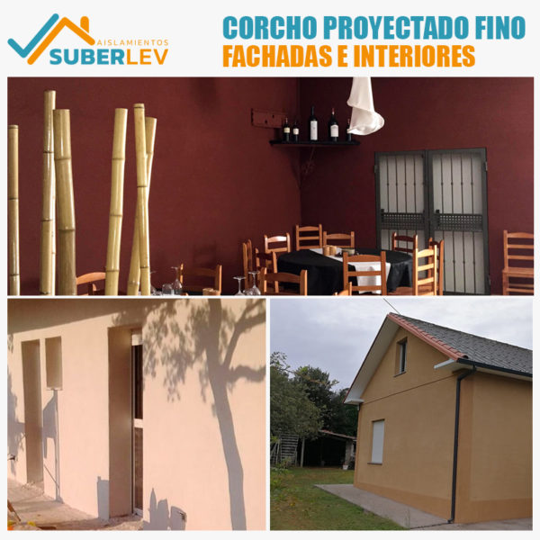 Corcho Proyectado Fino Fachadas e Interiores 12Kg (10AG) - Imagen 4