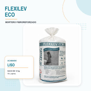FLEXILEV ECO Mortero con Fibra de Vidrio para SATE