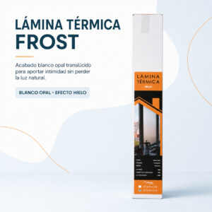 Lámina Térmica Frost Efecto Hielo para Cristales