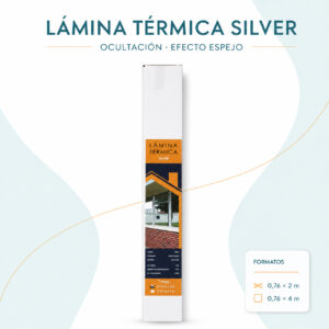 Lámina Térmica Silver Efecto Espajo para Cristales