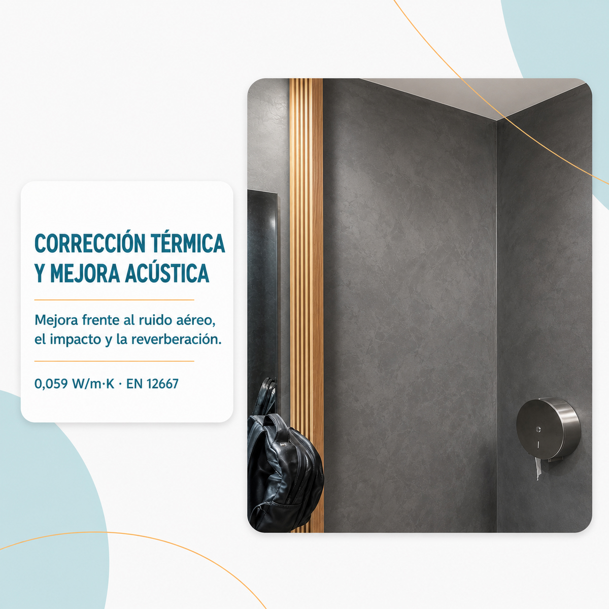 MICROLEV Microcemento Térmico Flexible para Suelos y Paredes - Imagen 4