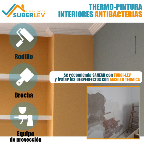 Pintura Térmica Interior Anti bacterias - Imagen 5