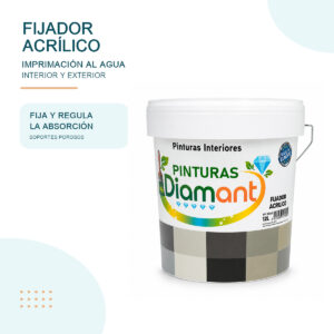 Fijador Acrílico Profesional para Interior y Exterior