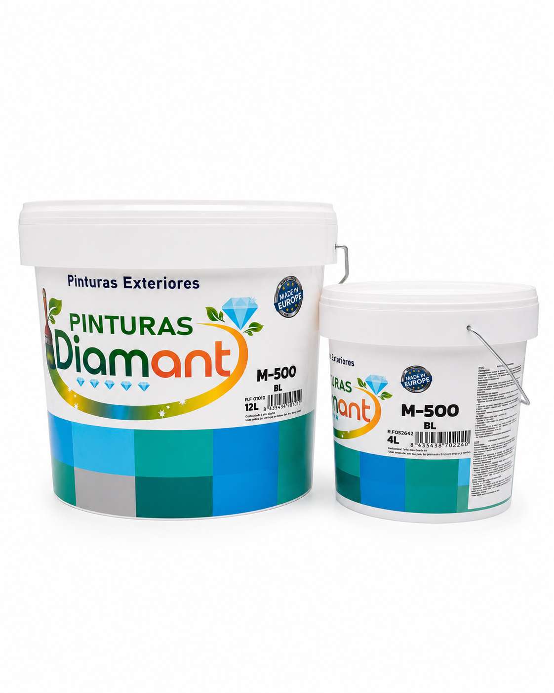 M-500 Pintura Plástica Mate Exterior e Interior