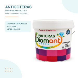 Antigoteras Impermeabilizante Elástico para Cubiertas