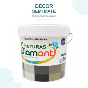 DECOR Semi Mate | Pintura Plástica Vinílica